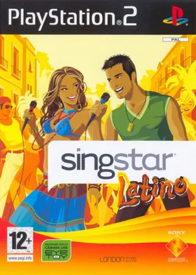 SingStar Latino box cover front